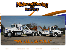 Tablet Screenshot of midwesttowing.net